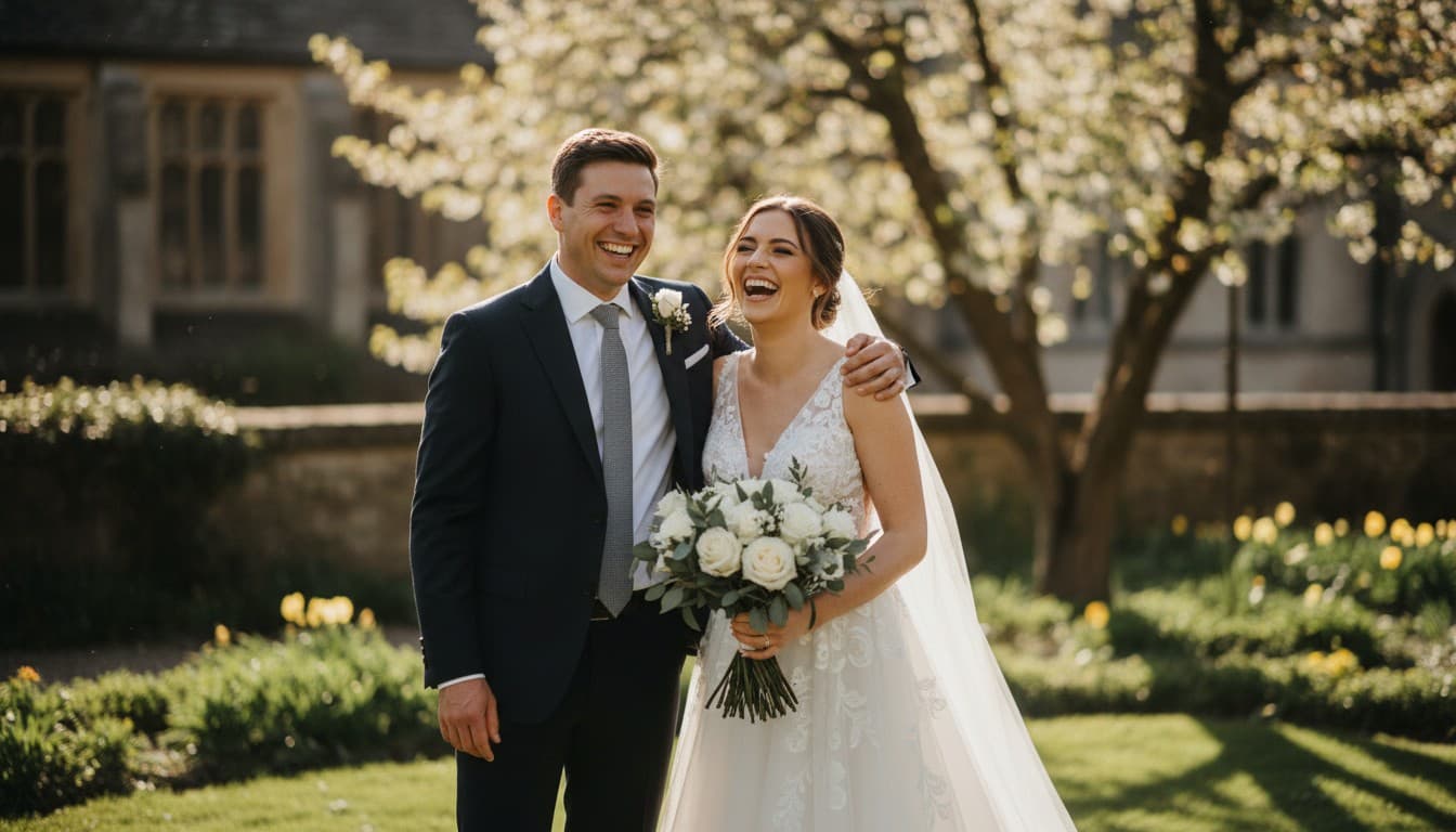 Brother of the bride giving a heartfelt speech at the wedding reception
