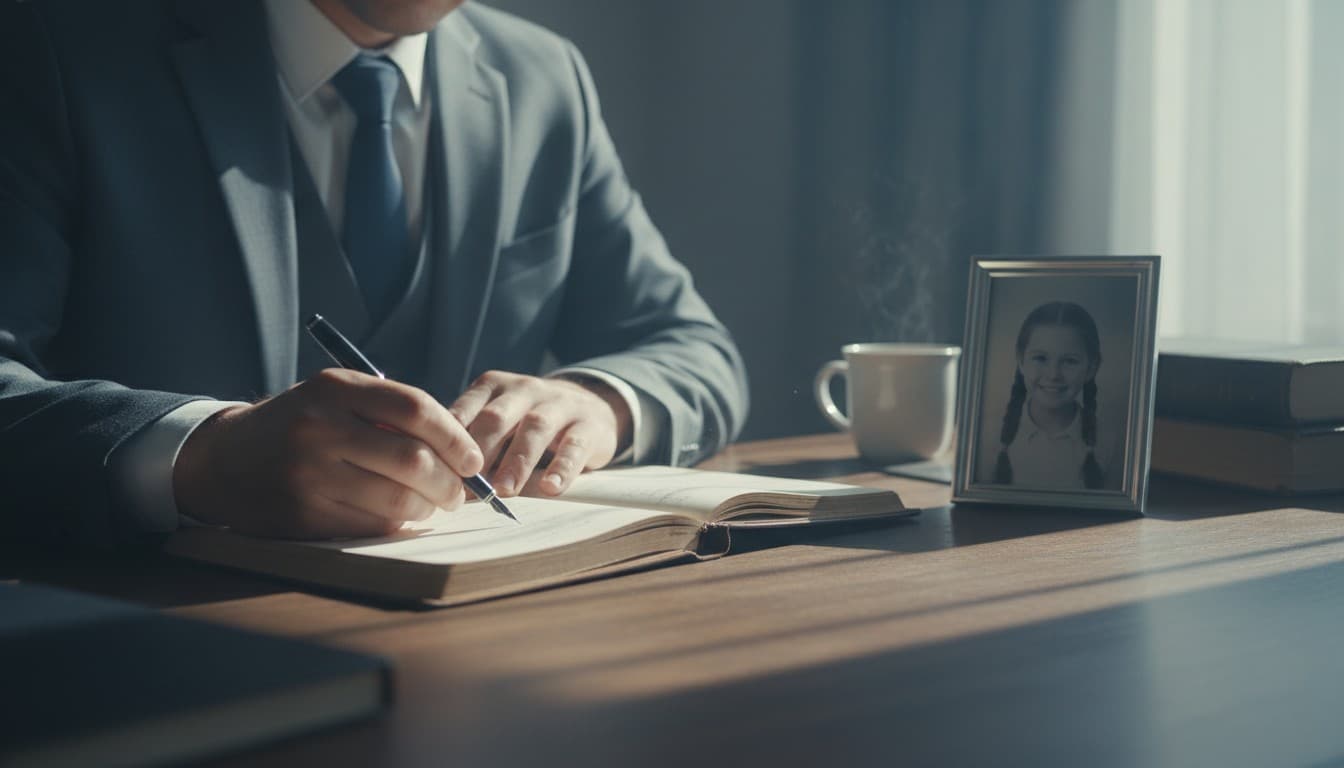 Father of the bride giving a proud speech at his daughter's wedding