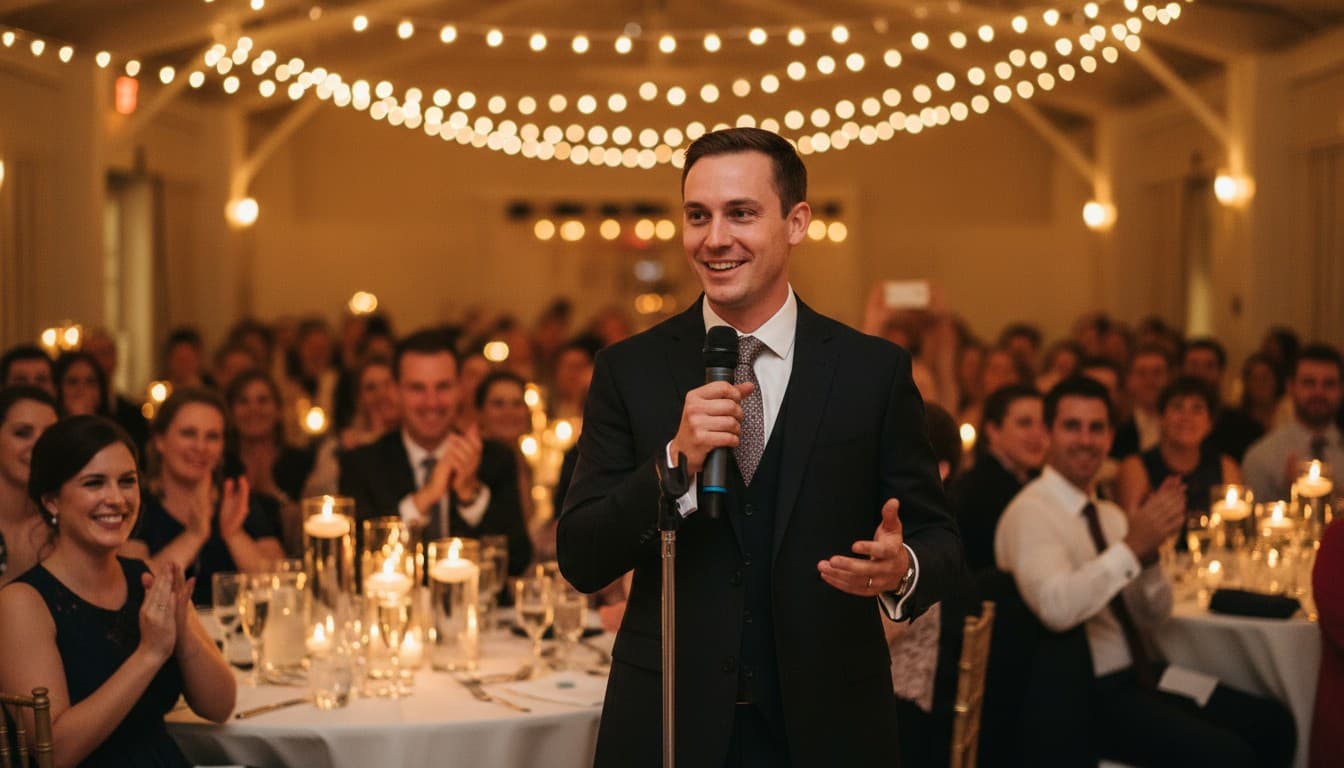 The 3-Minute Wedding Speech Template (That Doesn't Sound Like a Template)